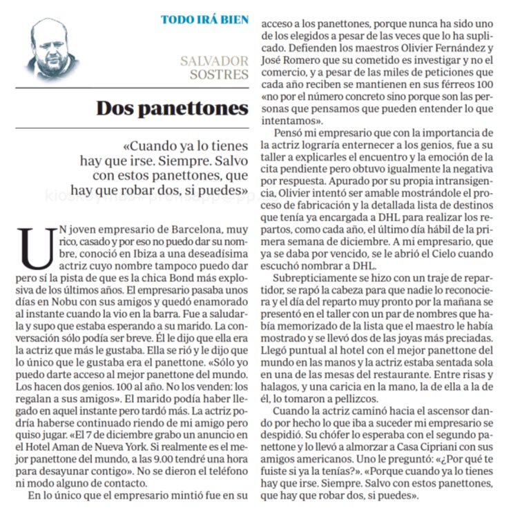 diegocdn28's tweet photo. Al final a Sostres acabamos siempre perdonándolo por cosas como esta: https://t.co/Oowsk8XANP