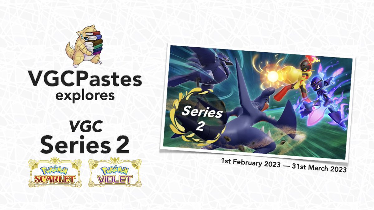 VGCPastes's tweet photo. 🍄 SERIES 2 (Week 1) STATISTICS 🍄

The VGC community UNITED by helping one another with practice opportunities for S2, from the @PokemonShowdown OTS Ladder initiative to @LimitlessTCG's efficient tour platform and all the TOs. ❤️ tyvm!

Please read the ALTs to learn more!
🧵1/4 https://t.co/lfKhdGNEHj