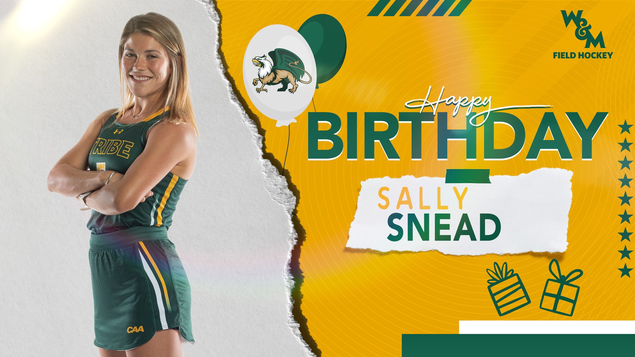 5 with the Tribe - Sally Snead - William & Mary Athletics