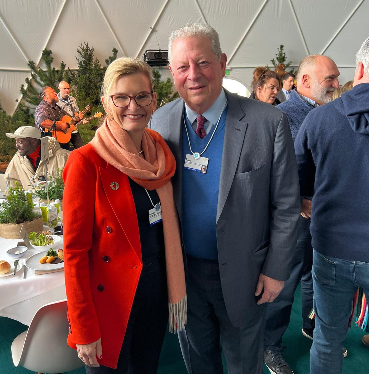 Doreen Bogdan (@doreenbogdan) on Twitter photo Reminisced today with <a href="/algore/">Al Gore</a> #WEF23 on the 1st <a href="/ITU/">Int’l Telecommunication Union</a> #WTDC and his launch of the Global Information Superhighway in 1994. 20 million were online then. Today we have 5.3 billion. Despite great progress 2.7 billion are still digitally excluded. Must work harder 2 #LeaveNoOneBehind Reminisced today with <a href="/algore/">Al Gore</a> #WEF23 on the 1st <a href="/ITU/">Int’l Telecommunication Union</a> #WTDC and his launch of the Global Information Superhighway in 1994. 20 million were online then. Today we have 5.3 billion. Despite great progress 2.7 billion are still digitally excluded. Must work harder 2 #LeaveNoOneBehind