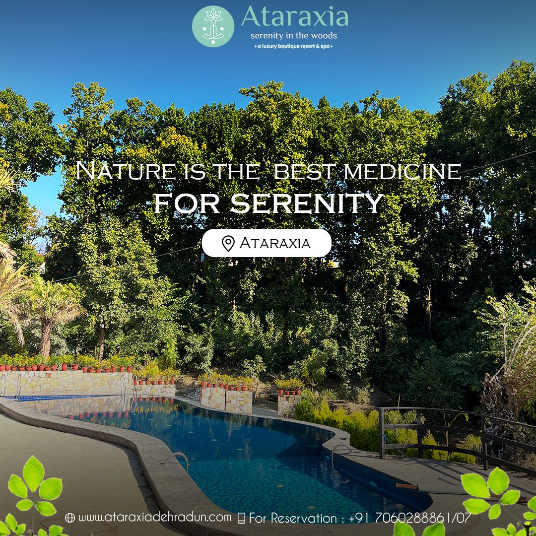 ataraxiadehra's tweet photo. Get on a peaceful retreat far away from the chaotic bewilderment of your daily lives and heal amidst blissful serenity, in the lap of mother nature, only at Ataraxia.

For More Information ⤵️
📞Contact us: +91 - 7060288861/07
🌐 https://t.co/cEsBHv3AHr https://t.co/mEDsmyP4qr