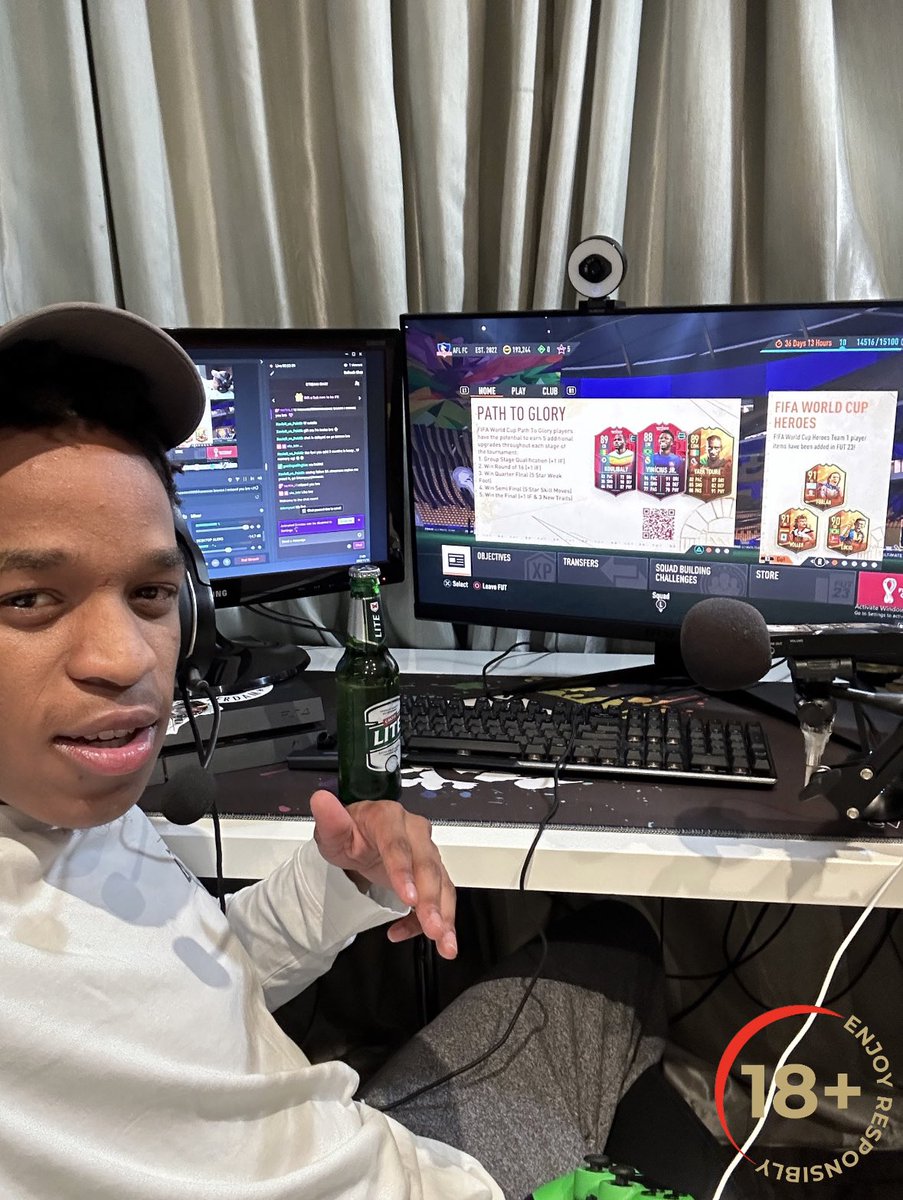 ato_l's tweet photo. Can’t wait to get back to the streams 📣 #LitenUp #CastleLite #JanNOworry https://t.co/izAzzHxFlf