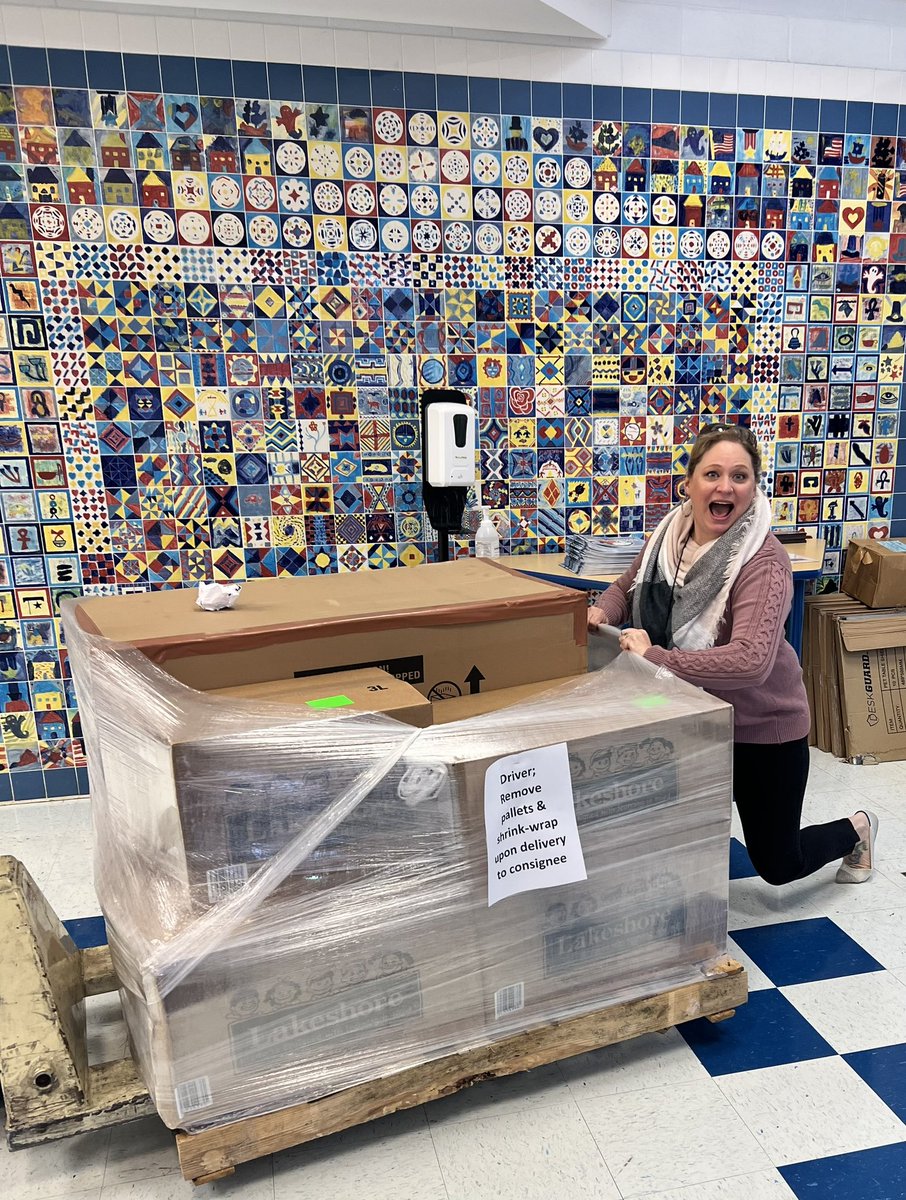 It’s here! Bobcat Innovation Station. <a href="/ChurchillRoadES/">Churchill Road ES</a> @FCPSFoundation Full STEAM ahead!