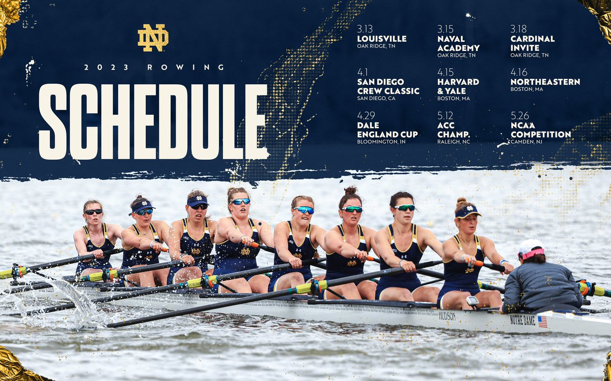 NDRowing's tweet photo. 2023 is set! Excited to back in action in just under 2 months! 

#rowirish☘️ https://t.co/dYWBXcG2NQ