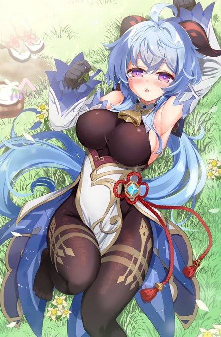 #絵柄が好みっていう人にフォローされたい 甘雨( ◜◡◝ )❤️ 