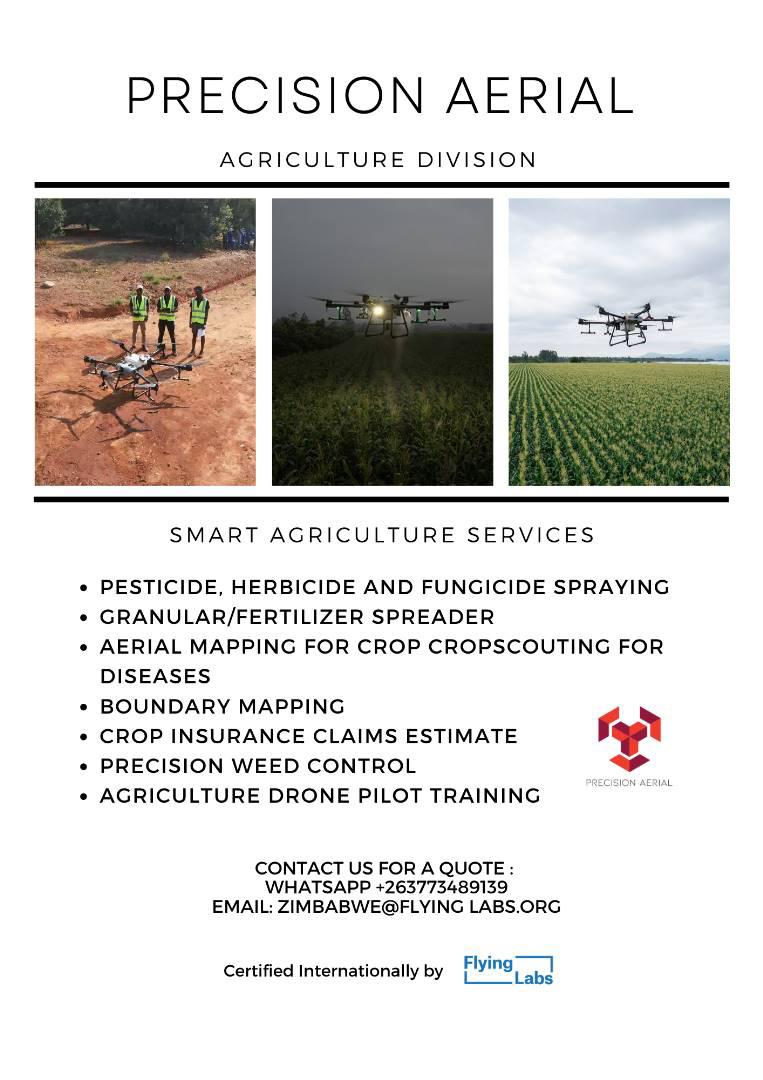 #PrecisionAgriculture is an efficient, cost-effective and environmentally conscious practice. Drop us a line a join in on the movement that is changing food production across the world.

#farming #foodsecurity #drone #technology #SDG2