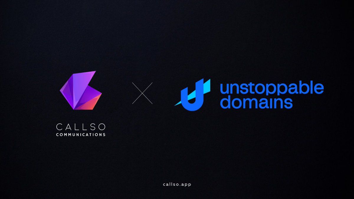 CallSoMobile's tweet photo. We are very excited to @partnerwithud 

@unstoppableweb provides Web3 domains that give people a user-owned, secure, and portable digital identity. Get your domain and connect with your peers now 👉 https://t.co/82ZH2RLr0D 

#web3 #nftdomains https://t.co/BnvSCsJlyc