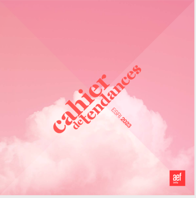 Cam_Cordonnier's tweet photo. La voilà, la cinquième édition du cahier de #tendances d'@AEFsuprecherche ! Au menu : #sécurité informatique, lutte contre les #VSS, urgence #climatique, "gamification" des apprentissages, rapport au travail, mobilités... 
Bravo à toute l'équipe !

https://t.co/3aQYNDodEB https://t.co/Qg5VJJQmJr