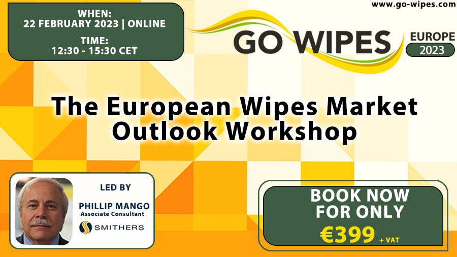 GO_Wipes's tweet photo. Join our online workshop in February for a chance to find out about the European Wipes market!

Tickets here: https://t.co/WyL86Vaejk https://t.co/Wsrz4KxFp2
