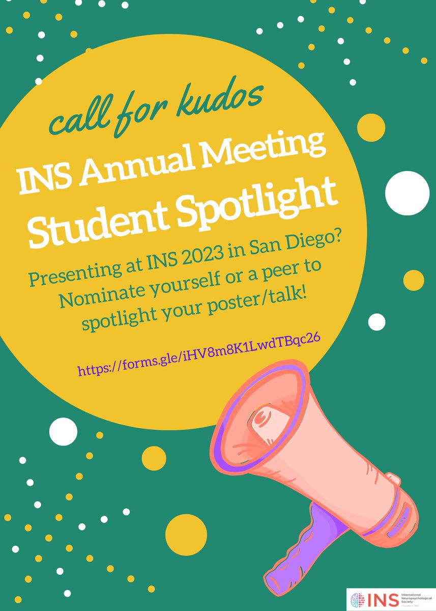 ins_slc's tweet photo. Presenting at #INS2023inSanDiego or know someone who is!? Nominate yourself or a peer for our Annual Meeting #INSstudentspotlight! Fill out poster/paper info here: https://t.co/BX9TQyrvNe https://t.co/dH8uKUNEVu