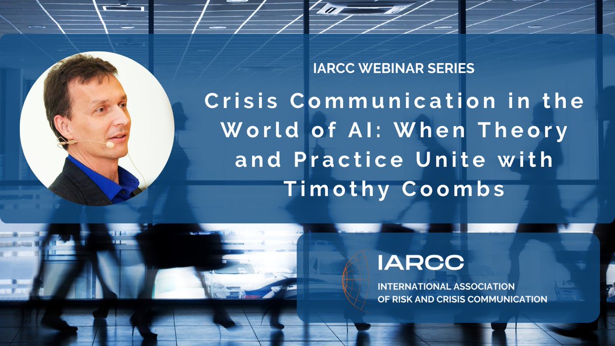 International Association of Risk & Crisis Comms. tweet media