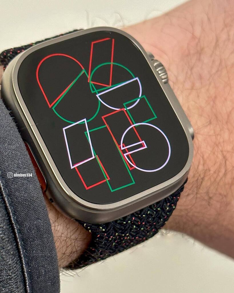 nimbus12_'s tweet photo. New Unity mosaic face from watchOS 9.3
#Apple #AppleWatch #AppleWatchUltra #AppleWatchPro #TitaniumAppleWatch #AppleWatchTitanium #BlackUnityBraidedSoloLoop https://t.co/7YwiWUEqz4