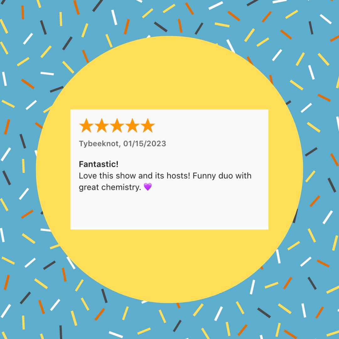 ZSMpodcast's tweet photo. Thank you to our dear friend and listener Jessica for leaving us this terrific review on Apple Podcasts! Your strength and general badassness is an inspiration to us all 💜
#unsolvedmysteries #robertstack #getsolved https://t.co/Mr5sUJdVSW