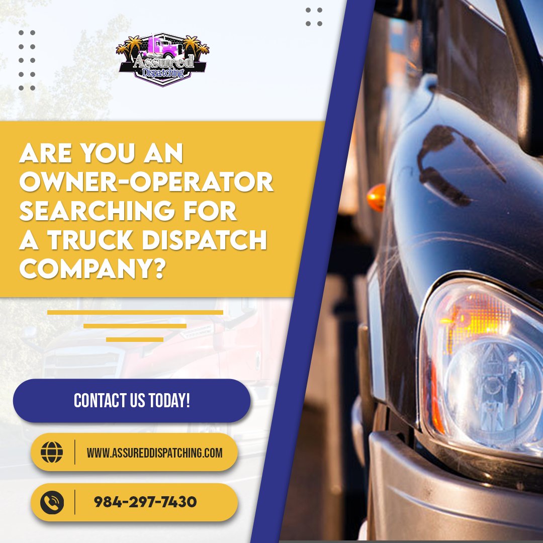 __Dispatching__'s tweet photo. To learn how we may help you optimize your earning potential, feel free to contact us at any time.
🚚
.
https://t.co/3j5voOucko
.
.
.
#assureddispatching #truckdriversusa #truckdriverslife #truckindustry #companydrivers #trucker #trending #like https://t.co/LmesU8dfQa
