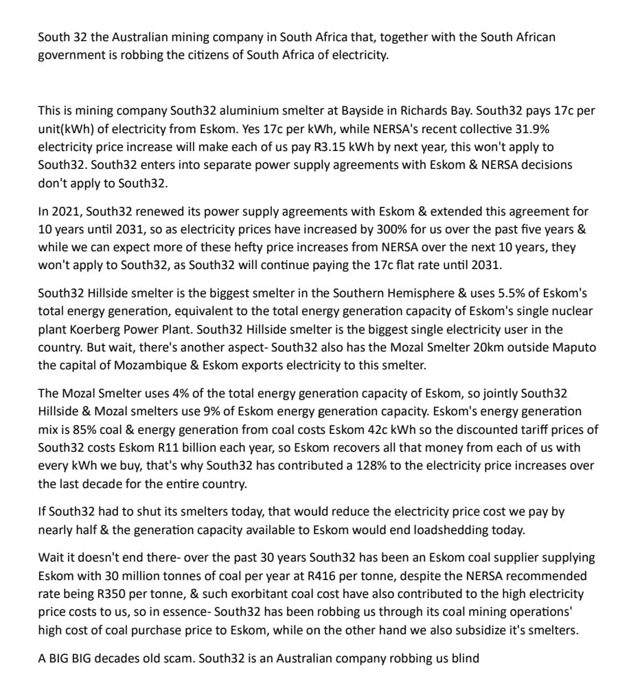 Minister Gordhan and Eskom, is this true?