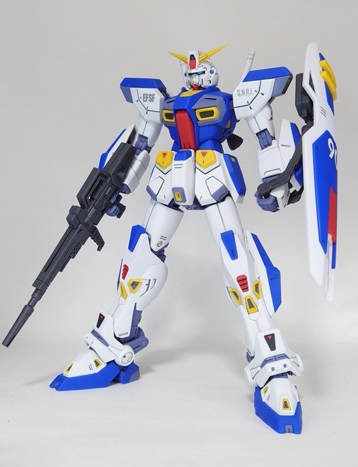 [MG ガンダムF90]
MG作ったの10数年ぶりです。
#ガンプラ好きと繋がりたい 