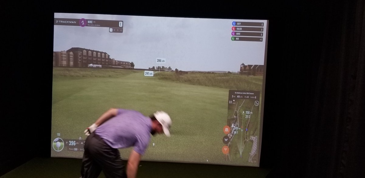 A little Saint Andrews on a January morning.
Also with Michael Wieck who doesnt have the Twitters.