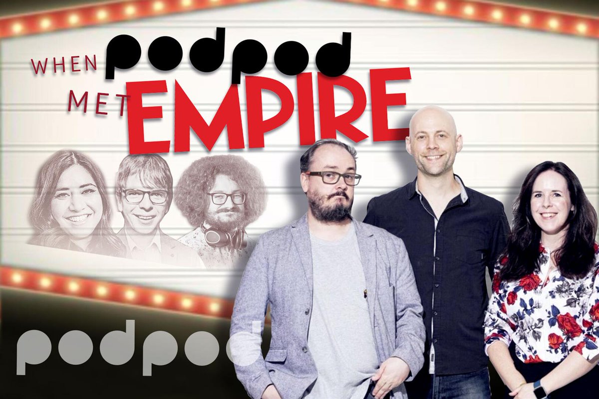 AndMcArthur's tweet photo. This week’s @podpodofficial podcast features an interview with the team behind the mighty @empiremagazine podcast!

They discuss how it all started with Paddy Considine, reaching 1,000+ episodes... and @ChrisHewitt's Curtis Stigers impression!

https://t.co/bIhtF8fv3y https://t.co/EOV8AV0OTM