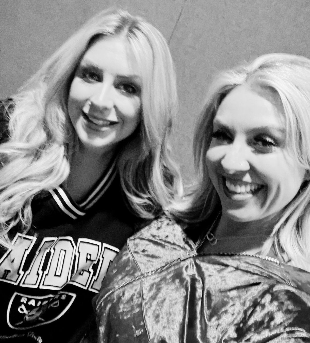 stephmackenzie7's tweet image. My 1st guest in 3 years! Thank-you #raiderette director #tiphanie @RNR920AM @Raiders