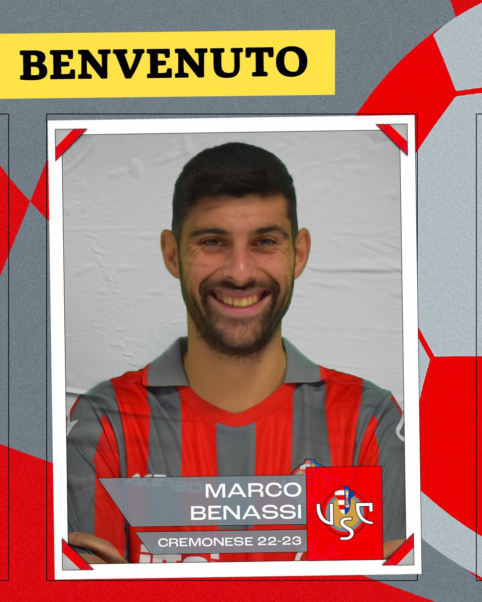 USCremonese's tweet image. Benvenuto Marco #Benassi! ✍🏻🔘🔴

📝➡️ bit.ly/marco-benassi

#SolAmAi #ForzaGrigiorossi #DaiCremo #SerieATIM 🔘🔴