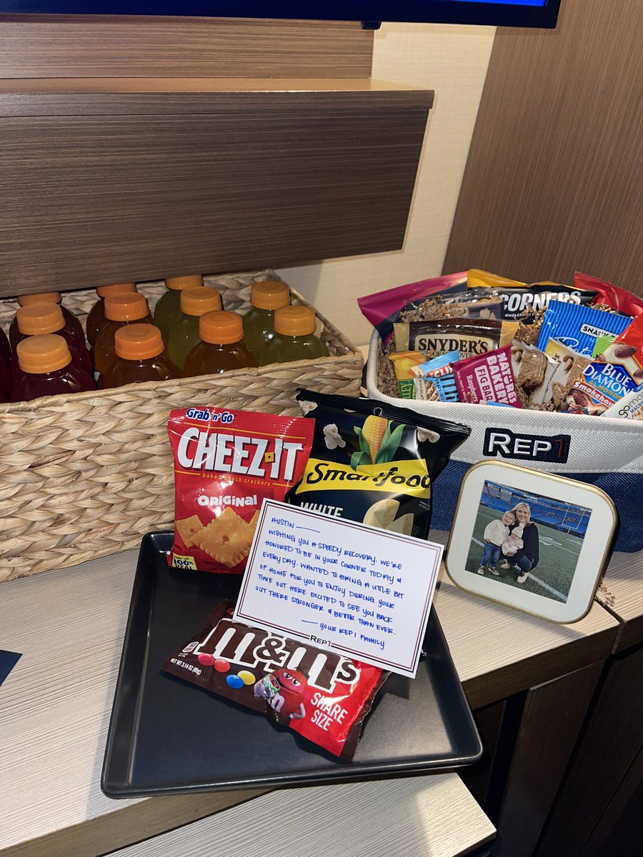 BigCorbs73's tweet photo. Successful surgery! 
Appreciate all the support and love. We’ll knock this out one day at a time and be back stronger than ever. 
Let the rehab begin! 

*A special shoutout to the best agency in the business, taking care of me with a nice spread! Love my Rep1 Family! https://t.co/AM7tqMruHR