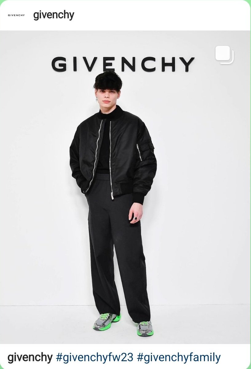 📸 || #Jashlem vía instagram de @/givenchy ✨️✨️ #givenchyfw23
#GivenchyFamily

— Vamos a mencionarlo muchas veces y dejen mucho amor 🔝🤍 

➡️instagram.com/p/CnkyGu8tzpR/…