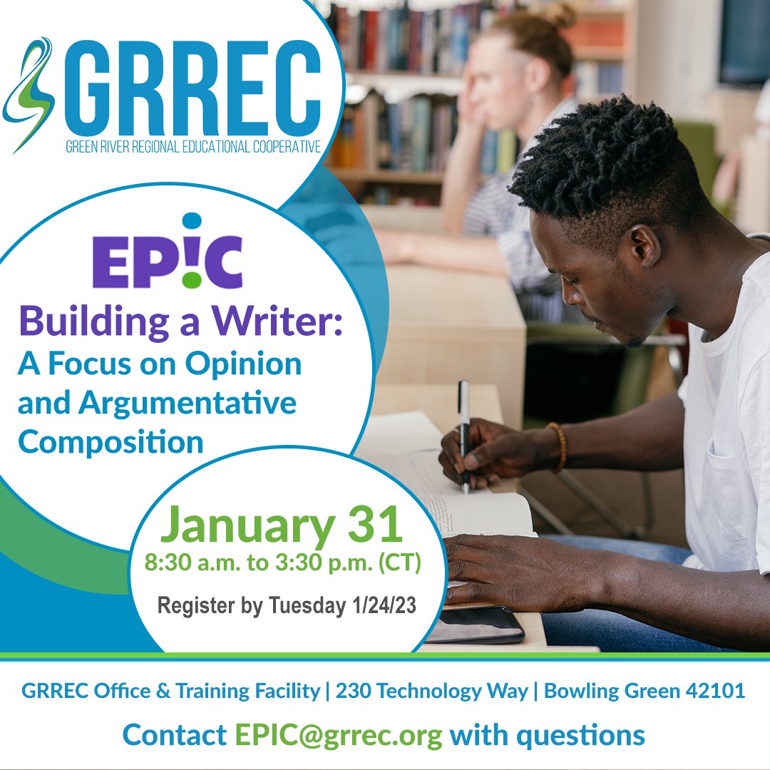 GRRECKY's tweet photo. Join us January 31st for an EPIC Opportunity, 𝗕𝘂𝗶𝗹𝗱𝗶𝗻𝗴 𝗮 𝗪𝗿𝗶𝘁𝗲𝗿: 𝘼 𝙁𝙤𝙘𝙪𝙨 𝙤𝙣 𝙊𝙥𝙞𝙣𝙞𝙤𝙣 𝙖𝙣𝙙 𝘼𝙧𝙜𝙪𝙢𝙚𝙣𝙩𝙖𝙩𝙞𝙫𝙚 𝘾𝙤𝙢𝙥𝙤𝙨𝙞𝙩𝙞𝙤𝙣. ▶️ https://t.co/2sD38SfsZv

• 𝘽𝙧𝙚𝙖𝙠𝙤𝙪𝙩s 𝙛𝙤𝙧 𝙜𝙧𝙖𝙙𝙚𝙨 4 &amp; 5 𝙖𝙣𝙙 𝙜𝙧𝙖𝙙𝙚𝙨 6-12. https://t.co/zkxlMwx2Bg