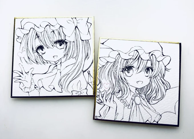 wip♡
レミフラの豆色紙✨
久しぶりに丸ペンでペン入れしました! 