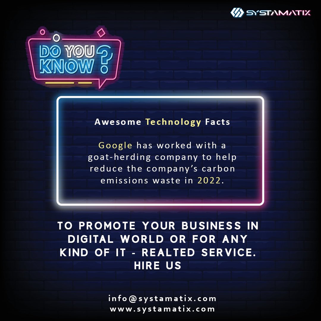 SystamatixInc's tweet photo. Need any kind of IT-related services, we are here to help you,#Hire us
Contact us:
info@systamatix.com
https://t.co/xXNR3ZTA1R
#bitcoinmining #BITCOIN  #cryptocurrecy #cryptomarket #NFT #Development #Emotes #Graphics #designing #Etheruem #NFTCommunity #systamatix #ChatGPT #Google https://t.co/sZ4XEVCm2v