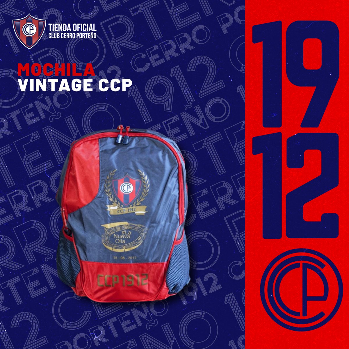 Lo clásico nunca pasa de Moda!!

La Mochila Vintage de CCP está lista para acompañarte en todas…❤️

Adquirirlos en Tienda Cerro.

#michila #fanáticos  #cerristas #cerroporteño #tiendacerro #productosoficiales #ccp#regalos#2023