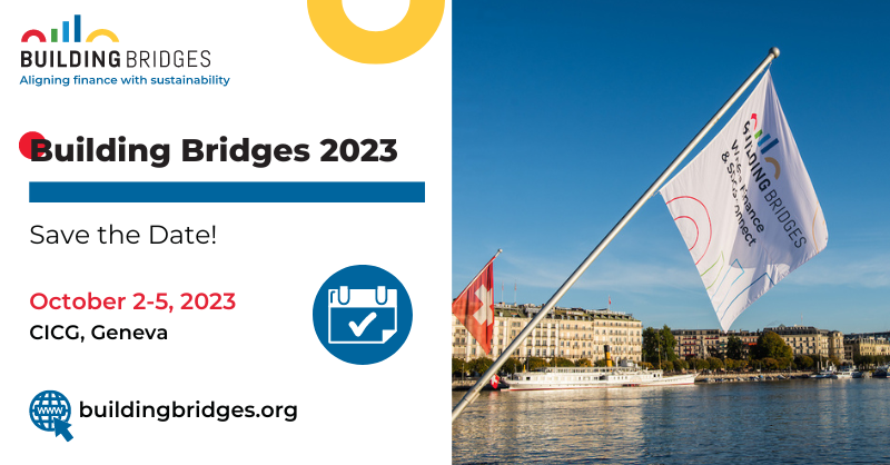 🗣The next edition of #BuildingBridges will take place on 2-5 October, 2023 in Geneva. Make sure to subscribe to our newsletter and download ou mobile app BB-Connect to stay up-to-date on our activities. 👉buildingbridges.org/newsletter/ 📲buildingbridges.org/BBConnect/