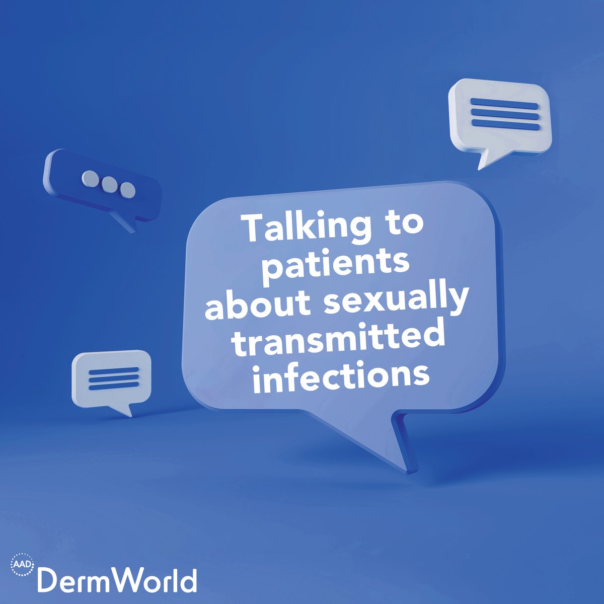 “#Dermatologists are on the front lines for recognizing some #STIs, especially syphilis and monkeypox,” said Erin Amerson, MD, FAAD. Learn interview techniques for taking a sexual history and screening for STIs in #DermWorld. bit.ly/3Ctb7KO <a href="/kenkatzmd/">Ken Katz</a>