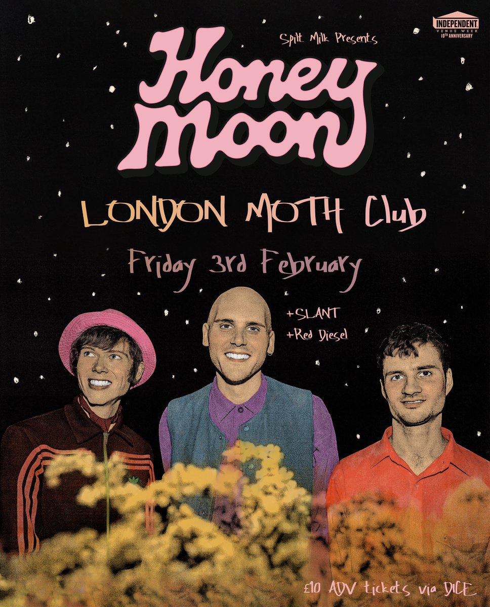 first london gig of the year and couldn’t be happier to take the stage with our friends @Honey_MoonUK at the @Moth_Club grab your tickets slant.plctrmm.to see u feb 3rd xxx 📷 @_dirito #mothclub