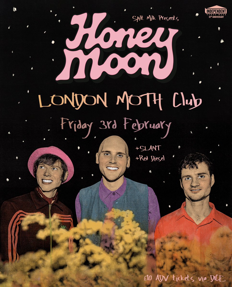 slantband's tweet photo. first london gig of the year and couldnβt be happier to take the stage with our friends @Honey_MoonUK at the @Moth_Club grab your tickets https://t.co/2Wlvs46vep see u feb 3rd xxx
π· @_dirito
#mothclub https://t.co/v5NQDuSuqh