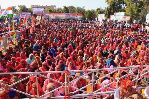 जब इरादा ठोस होता है तब ही ऐसा संतोष होता है। किसानों की हो रही यह समृद्धि राजस्थान की अनवरत वृद्धि को दर्शा रही है।