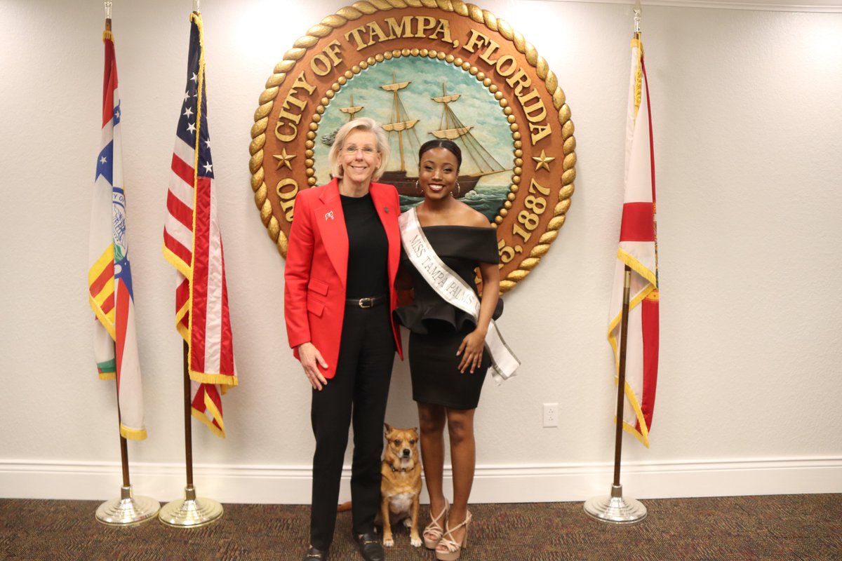 JaneCastor's tweet photo. Best of luck to Miss Tampa Palms USA Kimoi Felmine as she competes for the title of Miss Florida USA in May! https://t.co/TwaDByXgqQ