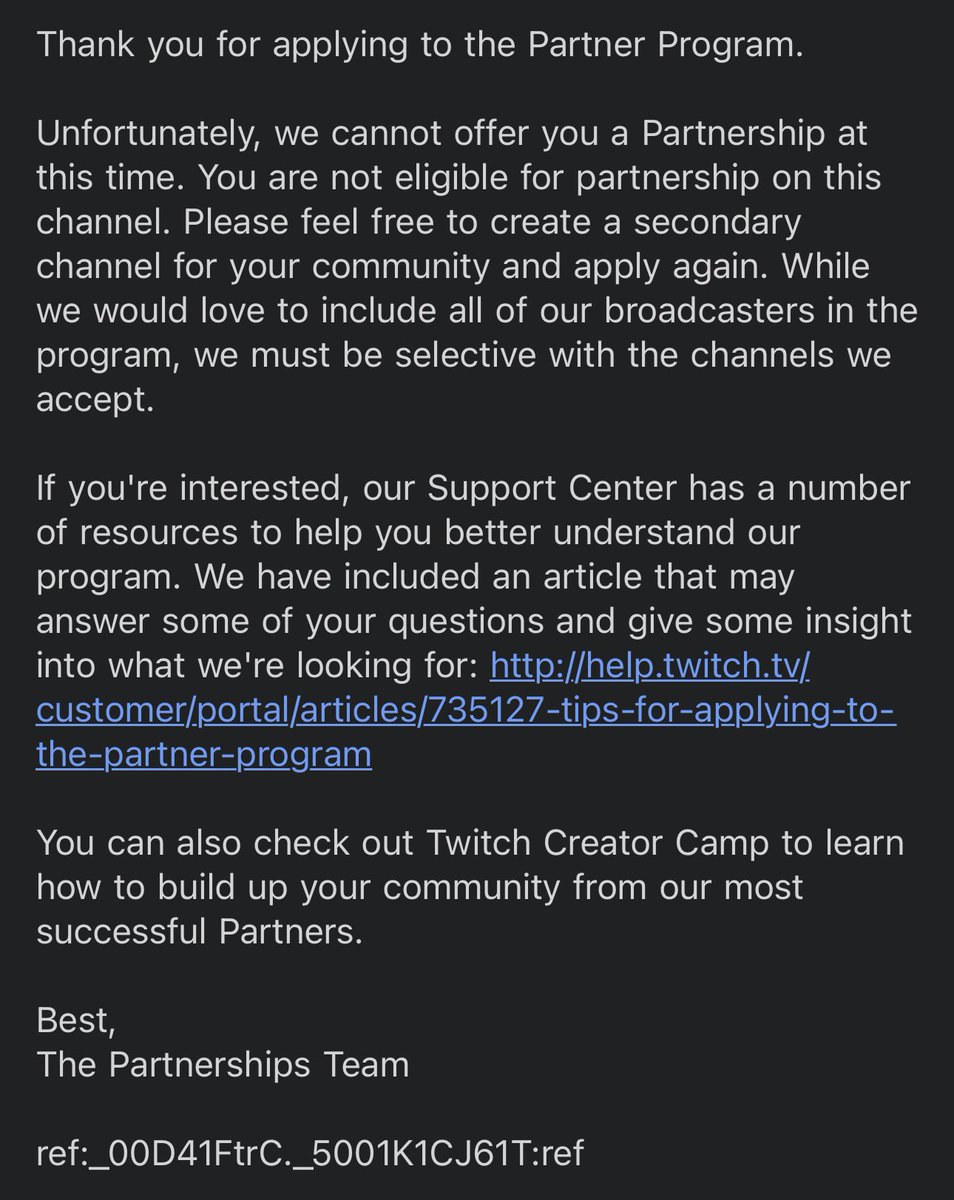 KidRonnyy's tweet photo. "Not eligible for Partnership on this channel" . Man this is wack. https://t.co/XpV3xNWle1