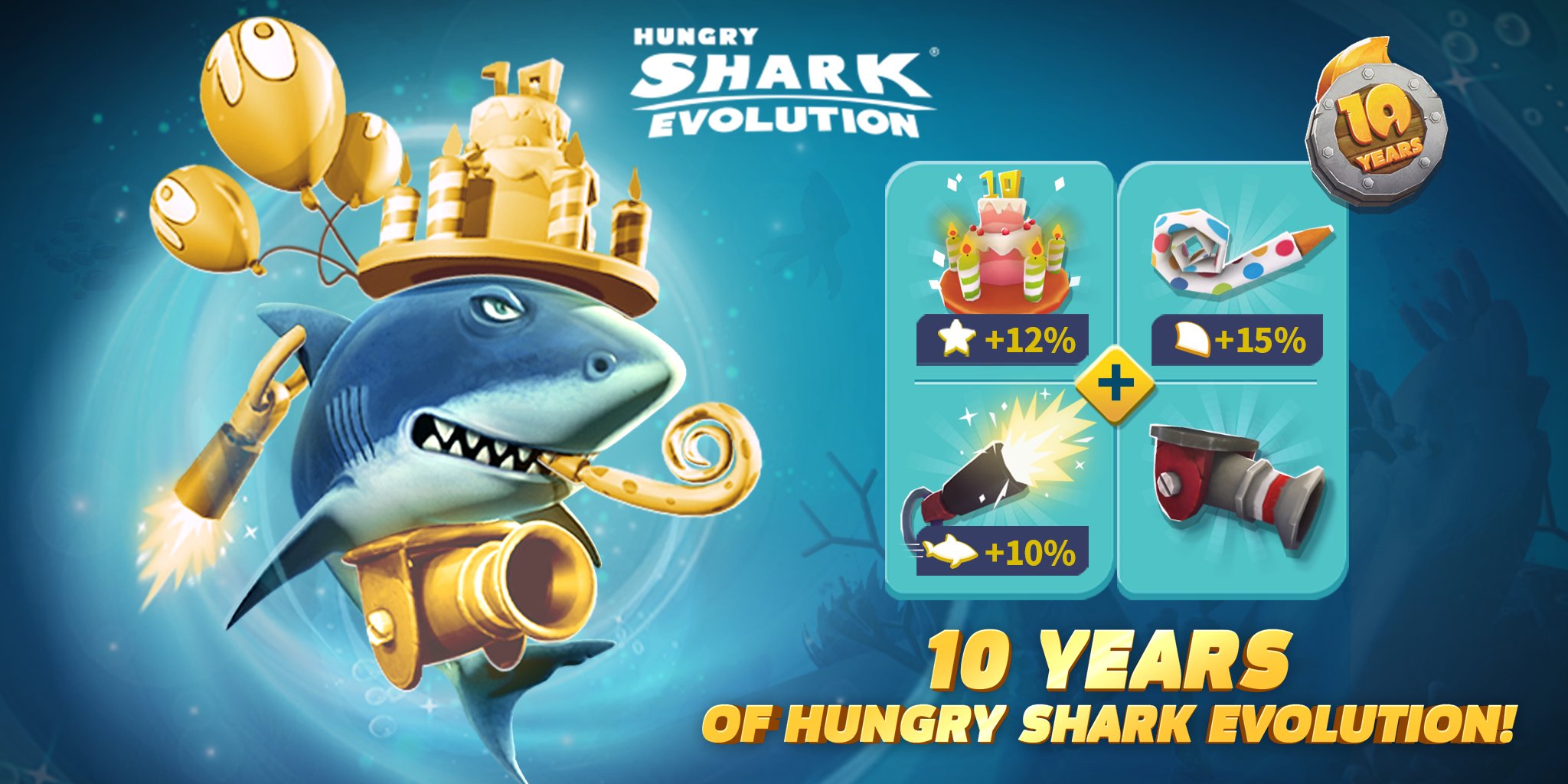 NEW! vip for hungry shark world/evo! : r/hungrysharkevents