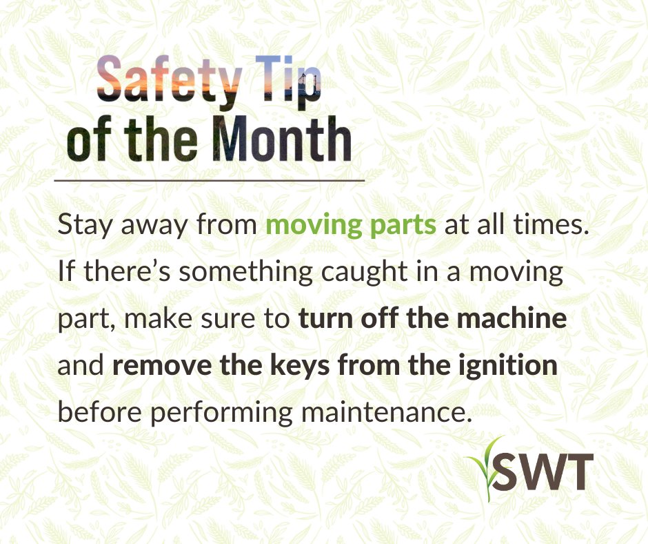 SWT's tweet photo. ⚠🚧 At #SWT safety is a top priority 🚧⚠
Here is a helpful tip to help keep you safe on #YourFarm and in #YourCommunity https://t.co/jDcgXusWY4