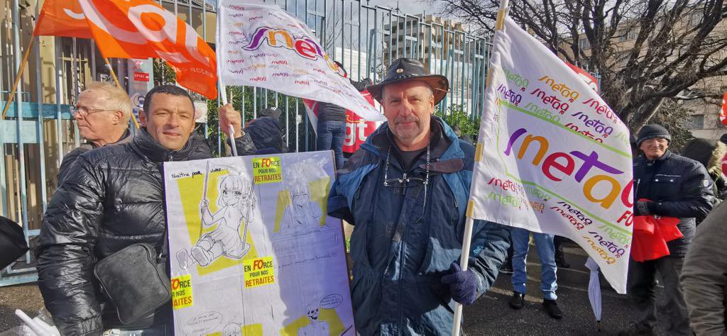 SnetaaFO's tweet photo. Le SNETAA Corse mobilisé #RéformeDesRetraites #FO #19janvier2023 #Corse https://t.co/9FCagFEjbG