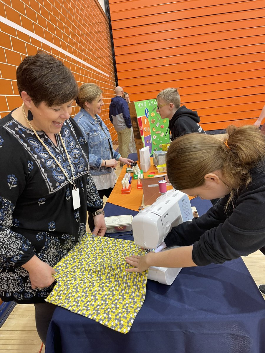 Having a great time sharing our FACS elective classes at the electives fair this morning! Huge shoutout to the <a href="/NMHSCounselors/">NMHS Counselors</a> for planning this event! <a href="/Gutheducation/">Mr. Guthrie</a> <a href="/NMCSCTrueNorth/">North Montgomery</a>