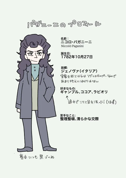 パガニーニの生涯漫画始めるよ〜🎻
完走できるでしょうか…不安っ…!😂
不定期に続きを描いていきます、がんばろ、がんばろ
#パガニーニ漫画 
今後まとめて読めるようにタグつけとこ 
