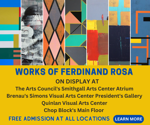 The Arts Council is proud to display the works of regional artist Ferdinand Rosa! You can now view Rosa's work on display at the below locations. Open to the public free, so this is a great opportunity to take advantage of!  theartscouncil.net/events/ferdina…