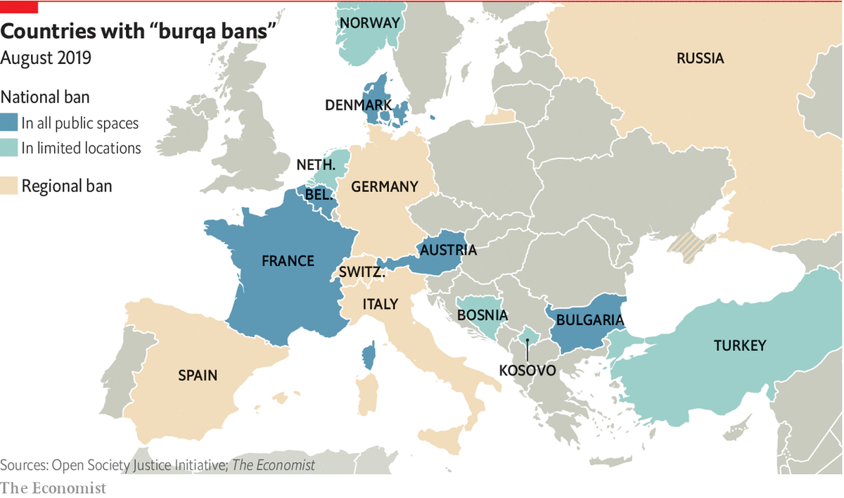 NipulPau's tweet photo. @Sudhir_mish @upma23 This activities are just not limited in supplying drugs ...but"Burqa" is used more for terrorist activities.... worldwide and in India. 
Hindustan should immediately #BanBurqua . Kaala Burqa ....aur sab kaale kaam . The countries which has banned 🚫🧕👽 👇👇 https://t.co/Zuvls2zOxI