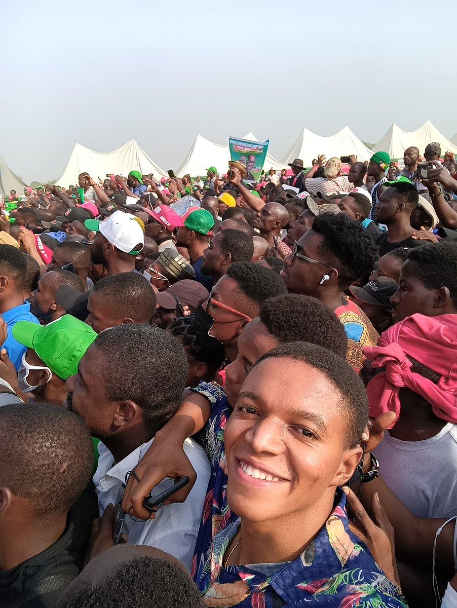 Phu7Ur3's tweet photo. And finally I have seen the Next President of Nigeria 🙌😩😍. The joy is more than I can say...... Futminna having exam on the 24th of February can't still stop me from voting.....Peter is who we want
@AishaYesufu 
#PeterObi4President2023
@PeterObi
#ObiDattiInNiger https://t.co/JoYBd1kIGC