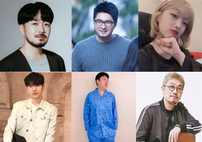 jeon_vantella's tweet photo. –– Personas del Staff de BTS que deberias conocer si eres ARMY (de izquierda a derecha) 🤓: 

🔹Son Sungdeuk: Coreógrafo de BTS
🔹Sejin: Manager de BTS 
🔹Adora: Estaba en su equipo de producción, puedes escuchar su voz oculta en algunas canciones de BTS (+) https://t.co/W3iovxN8k9