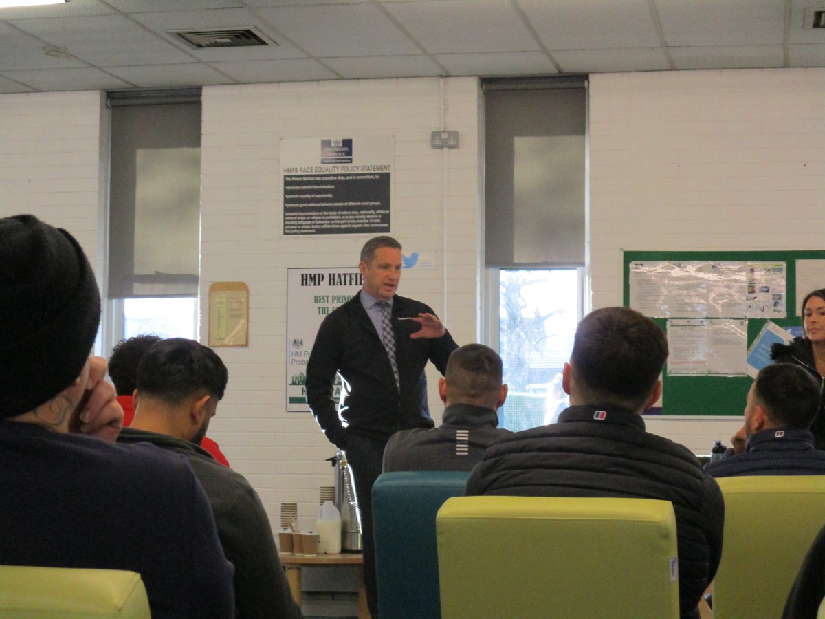 HMPHatfield's tweet photo. We've teamed up with @NewFutrsNet and a number of companies working on the construction of HMP Full Sutton 2, to hold a #UnlockingConstruction event on 18/01/23. The event helped 9 prisoners to secure work in the construction industry and employment upon release. https://t.co/3VbuLBX2oo
