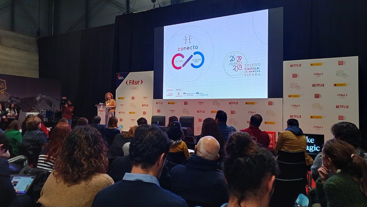 Conecta_Fiction's tweet photo. Hoy estamos en @fitur presentando junto con @pfrancoCLM la próxima edición de #Conecta7 nos vemos en junio!! https://t.co/kzyQEAkb4e