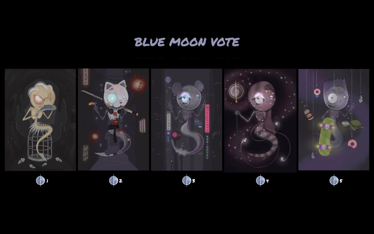 Moon Eyed Mermaids tweet media