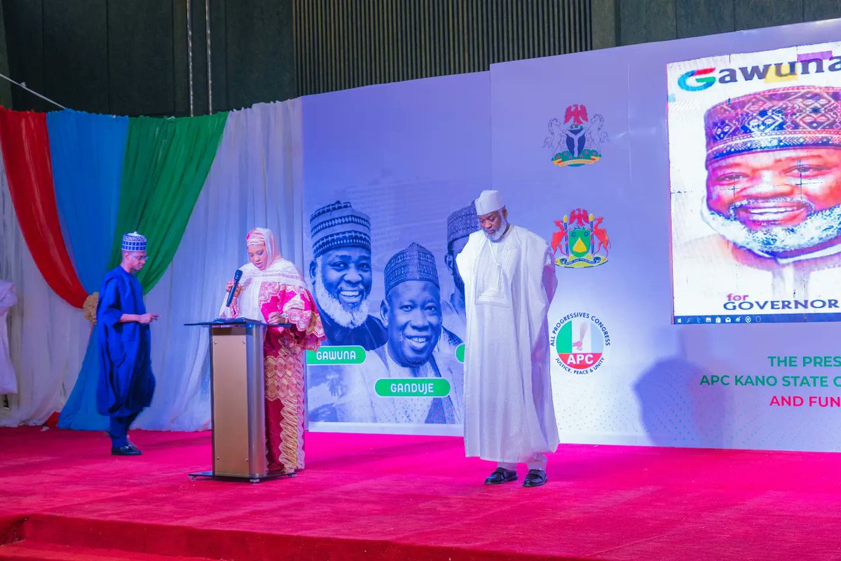 hon_umarelyakub's tweet photo. The presentation of the APC Kano state Governorship candidate and fundraising dinner https://t.co/tqTIkooVvl